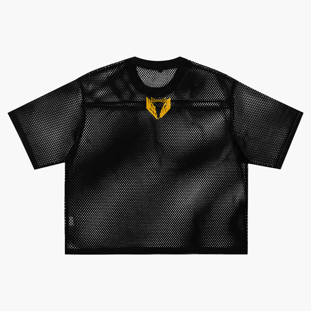 See-through Boxy Net T-Shirt