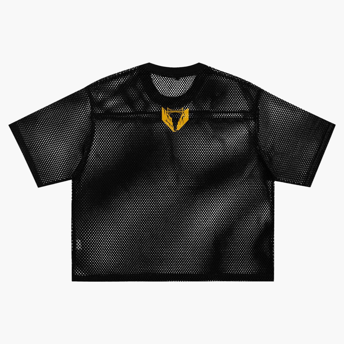 See-through Boxy Net T-Shirt